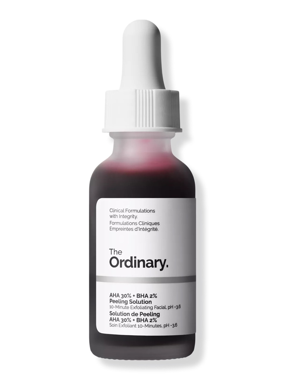 NWT The Ordinary AHA 30% + BHA 2% High-Strength Peeling Solution for Brightening